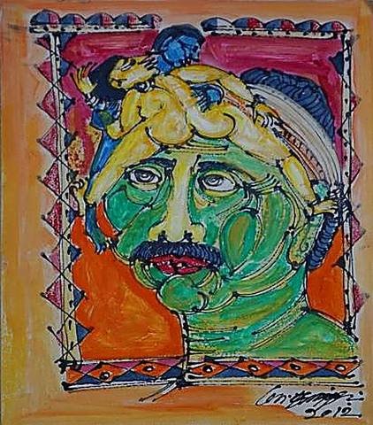 Elder's Face by M Suriyamoorthy, 2012