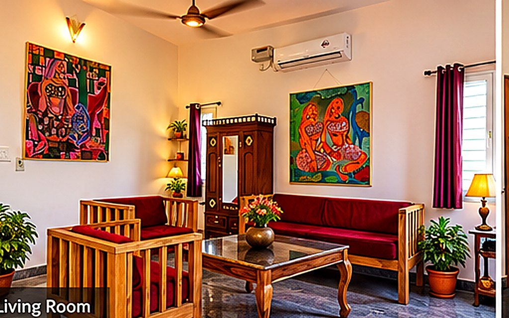 Art Le Stay living room